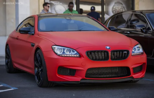 Picture bmw, red, tuning
