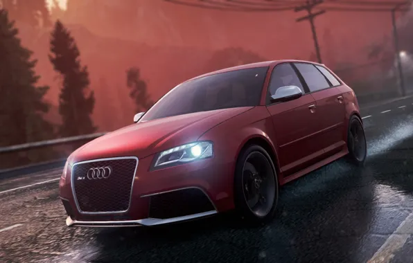 Picture Audi, 2012, Need for Speed, nfs, Sportback, Most Wanted, RS3, NSF, NFSMW