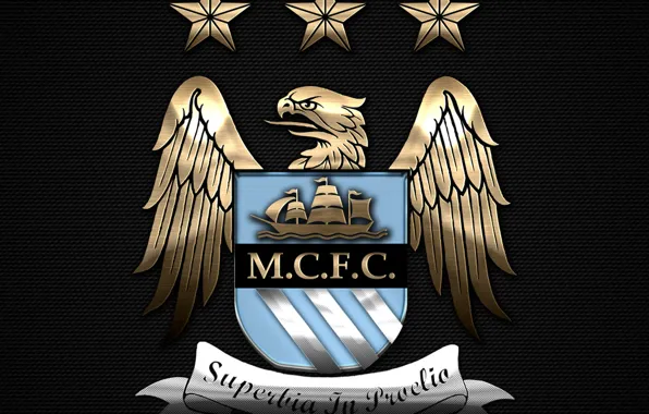 Picture wallpaper, sport, logo, football, Manchester City FC