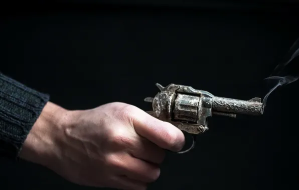 Picture weapons, hand, revolver