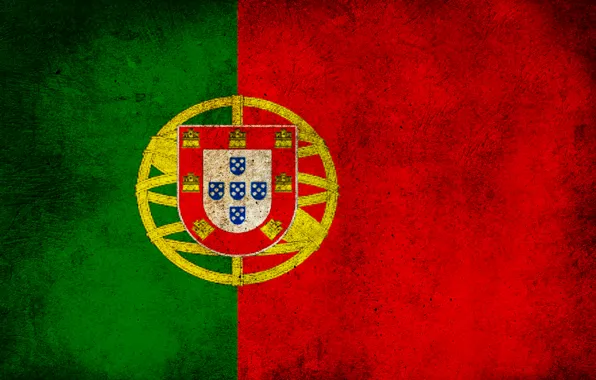 Picture color, strip, flag, dirt, Portugal