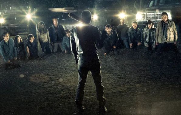 Picture Maggie, Sasha, Carl, Michonne, Rick, The Walking Dead, Daryl, Carol, The walking dead, Abraham, Eugene, …