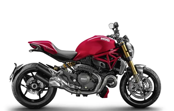 Picture red, Ducati, Monster, moto, bike, Legend, classic