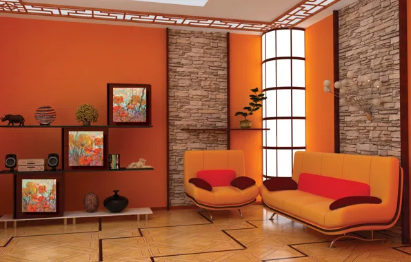 Picture design, style, room, interior, furniture, panels