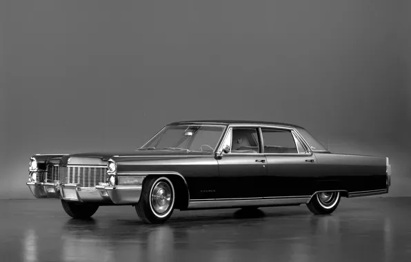 Picture background, black, Cadillac, 1965, the front, Cadillac, Fleetwood, Sixty Special Brougham