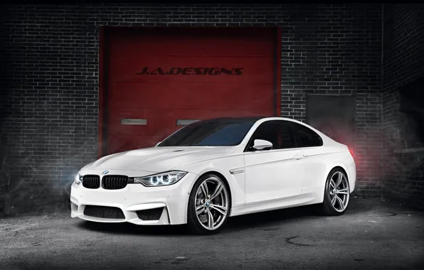 Picture BMW, White, Concept Car, F82, By J.A.Designs, 2015 Coupe