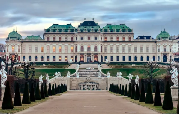 Picture Austria, Belvedere, Vienna, the Palace complex, Belvedere