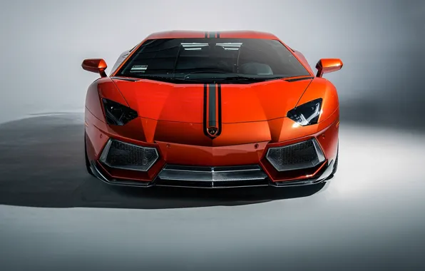 Picture face, supercar, lamborghini, coupe, roadster, aventador, Lamborghini, aventador, lp-700-4, 2015