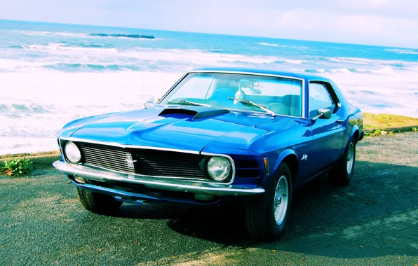 Picture mustang, ford, 1970