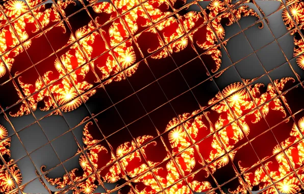 Picture pattern, tile, vortex, Flame