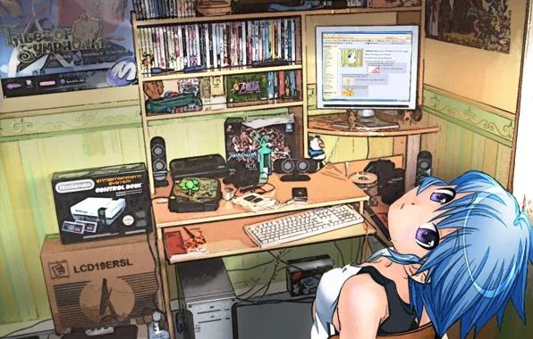 Picture desktop, girl, 4chan