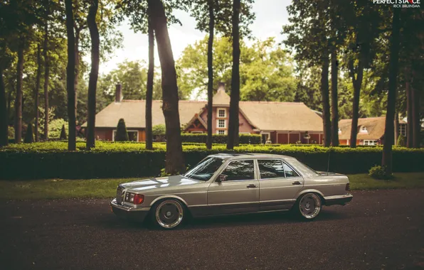 Picture Mercedes-Benz, stance, w126