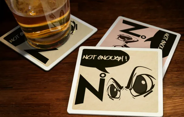 Picture eyes, beer, drink, table