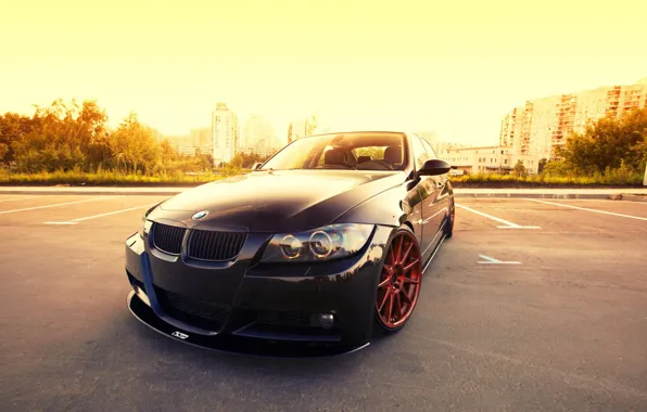 Picture BMW, low, 3 series, E90