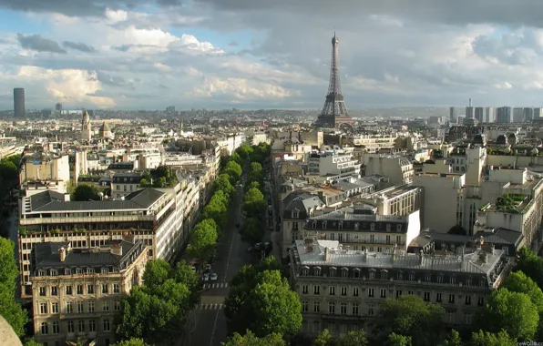 Picture the city, Eiffel tower, Paris, France, street