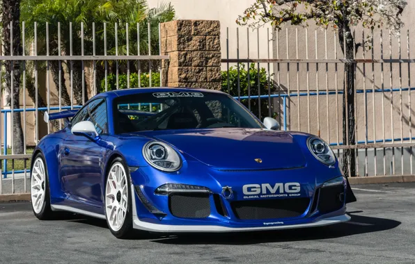 Picture 911, Porsche, Blue, 2015, GMG