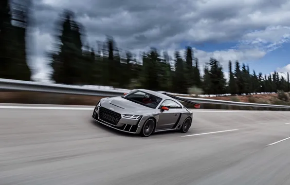 Picture car, Concept, Audi, car, road, in motion, sky, TT, Clubsport Turbo