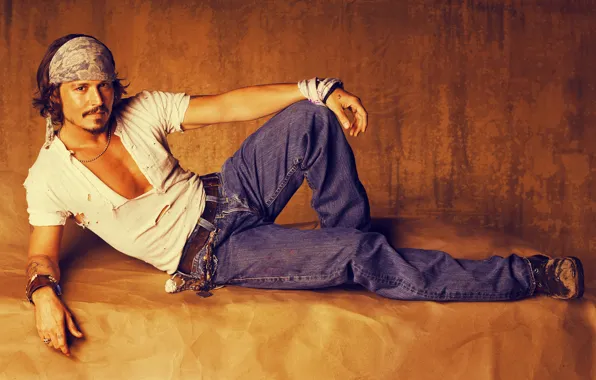 Picture johnny depp, actor, america, american, jeans, depp