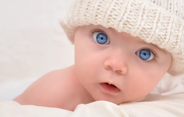 Picture children, child, baby, children, kid, happy child, happy baby, large beautiful blue eyes, big beautiful …