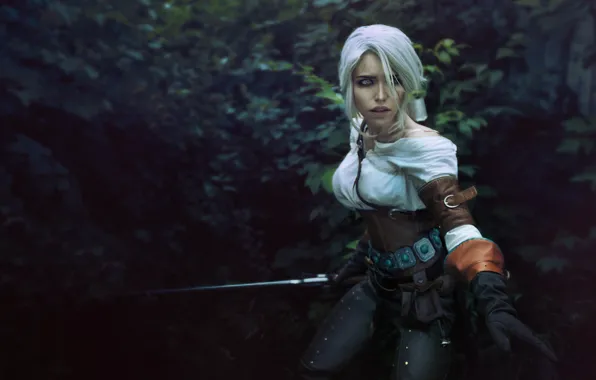 Picture cosplay, The Witcher 3 Wild Hunt, The Witcher 3 Wild Hunt, CD Projekt Red, Cirilla …