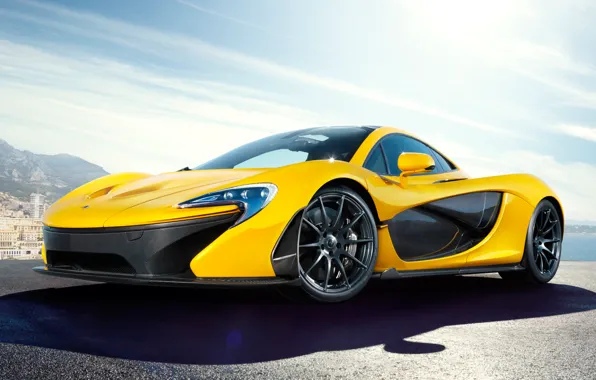 Picture McLaren, the concept, yellow, McLaren, McLaren P1