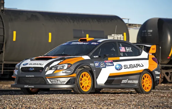 Picture Subaru, WRX, STI, Subaru, Rallycross, 2015