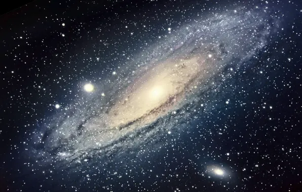 Picture space, stars, Andromeda, Galaxy