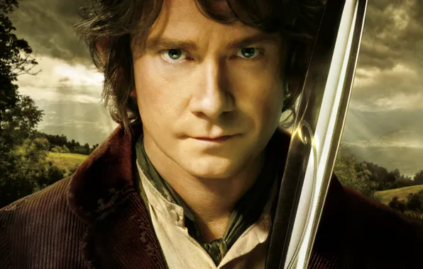 Picture sword, The Lord of the rings, The Lord of the Rings, Martin Freeman, The hobbit …