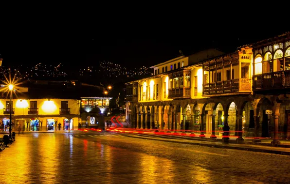 Picture night, night, Peru, Peru, noche, Cusco, Cusco