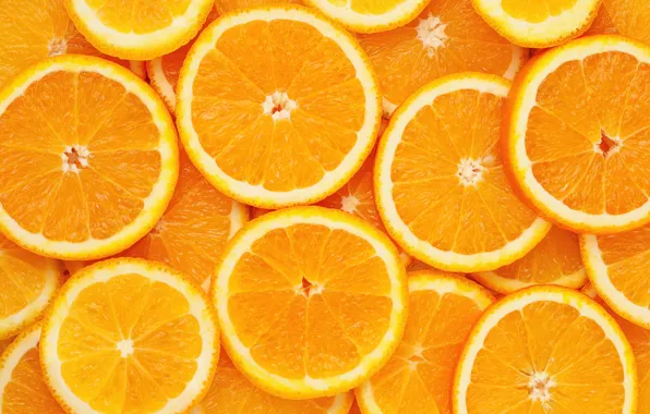 Picture orange, texture, slices