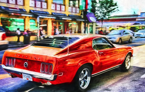 Picture Mustang, Ford, muscle car, Muscle car