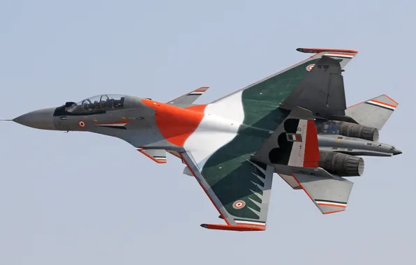 Picture fighter, multipurpose, Su-30, double, MKИ, BBC Egypt