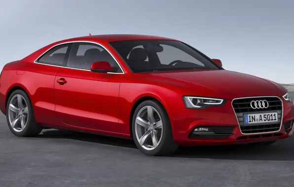 Picture Audi, Audi, coupe, red, Coupe, 2014