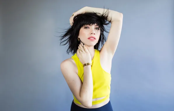 Picture pose, makeup, brunette, hairstyle, singer, photoshoot, canadian, Carly Rae Jepsen, 2015, Carly RAE Jepsen, The …