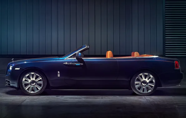 Picture car, convertible, Rolls-Royce Dawn