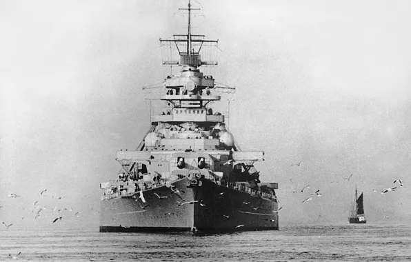 Picture Battleship, Bismarck, 1939, Bismarck, the German Navy