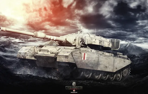 Picture Game, Art, World of Tanks, Centurion Mk. 7/1, Wargaming, FuriousGFX