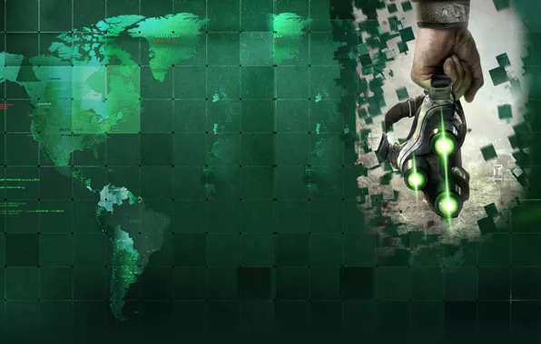 Picture green, the game, texture, game, Splinter Cell Blacklist