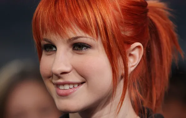 Picture smile, red, Hayley Williams, paramore, hayley williams