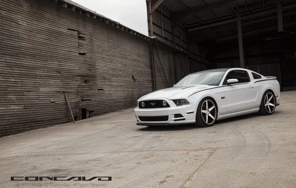 Picture machine, auto, lights, Mustang, Ford, optics, auto, Black, Matte, Face, Wheels, Concave, Machined, CW-5