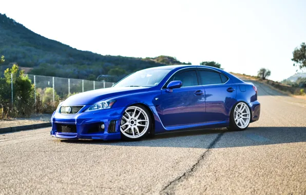 Picture Lexus, blue