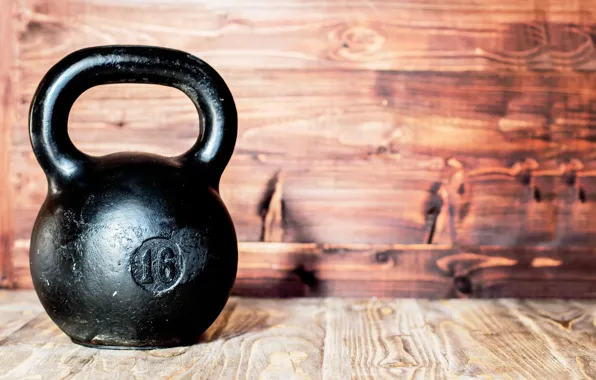 Picture metal, wall, gym, crossfit, kettlebell