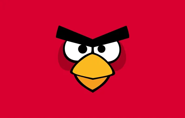 Picture background, pink, bird, angry birds