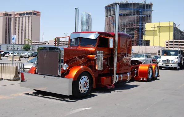 Picture custom, truck, big rig, peterbilt