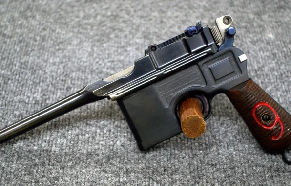 Picture gun, "Mauser", store, Mauser C96