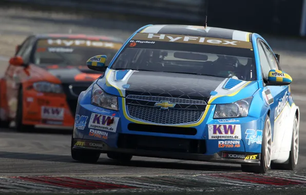 Picture background, Wallpaper, track, Chevrolet, BMW, race, car, Italy, Monza, Cruze, WTCC, world touring