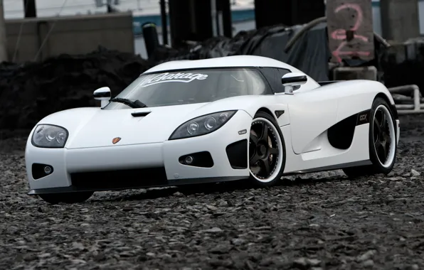 Picture Koenigsegg, white, CCX