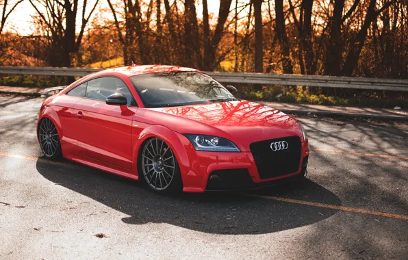 Picture audi, red