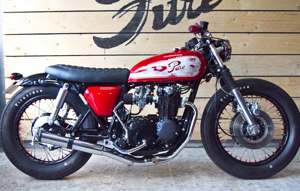 Picture honda, motorcycle, cafe racer