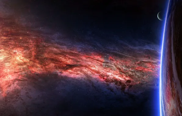 Picture Nebula, cosmos, galaxies, sci fi